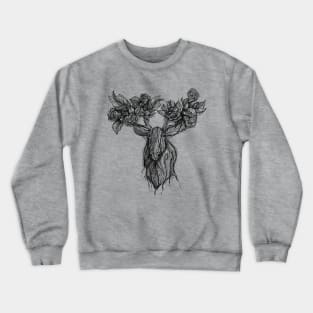 Forest Moose (Sketch) Crewneck Sweatshirt